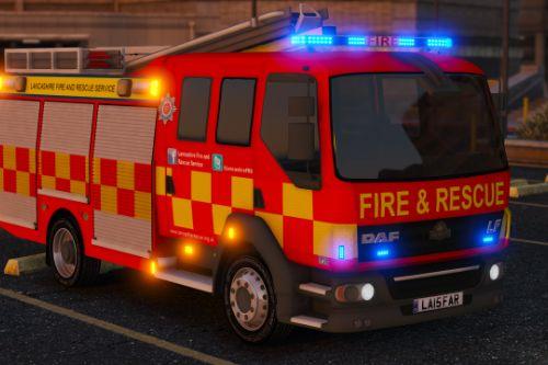 Lancashire Fire & Rescue Fire Appliance 